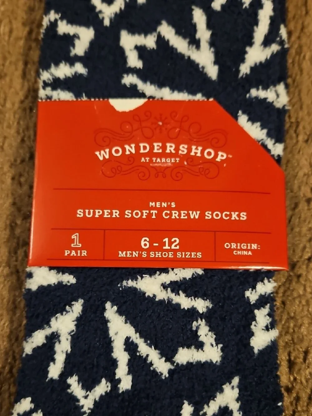 Wondershop Mens Super Soft Crew Socks